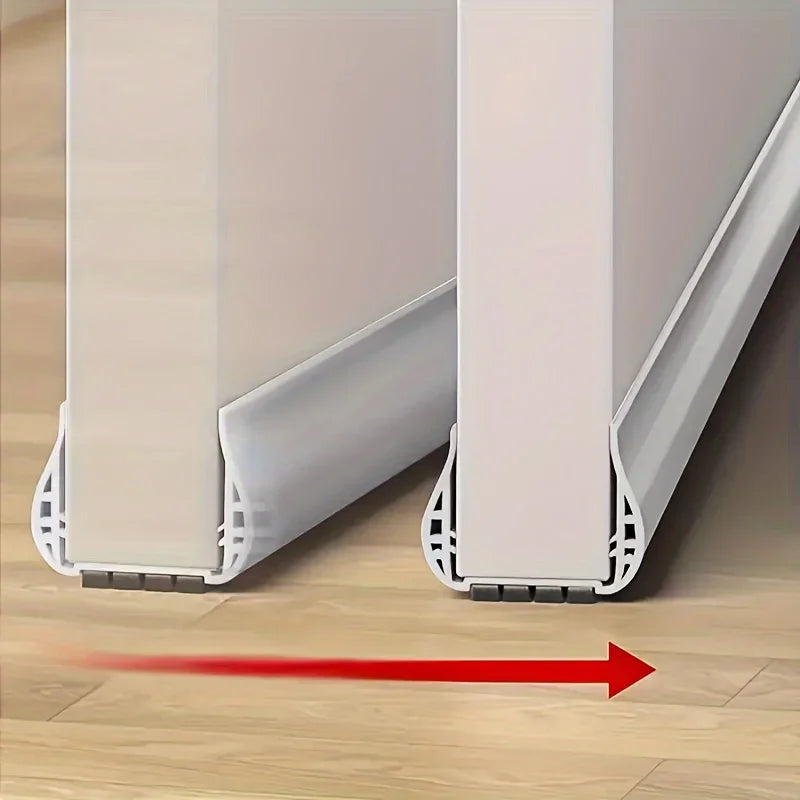 PVC Door Bottom Seal with Brushes