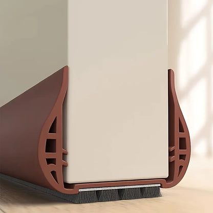 PVC Door Bottom Seal with Brushes